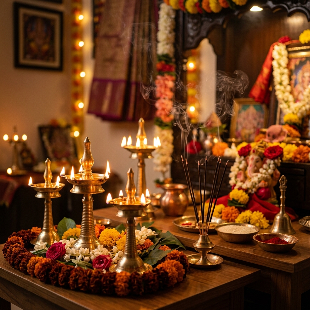 Puja Aromatics Setup